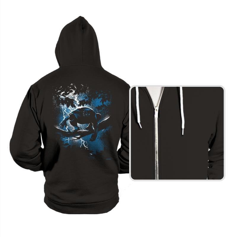 The Dark Panther Returns - Hoodies Hoodies RIPT Apparel Small / Black