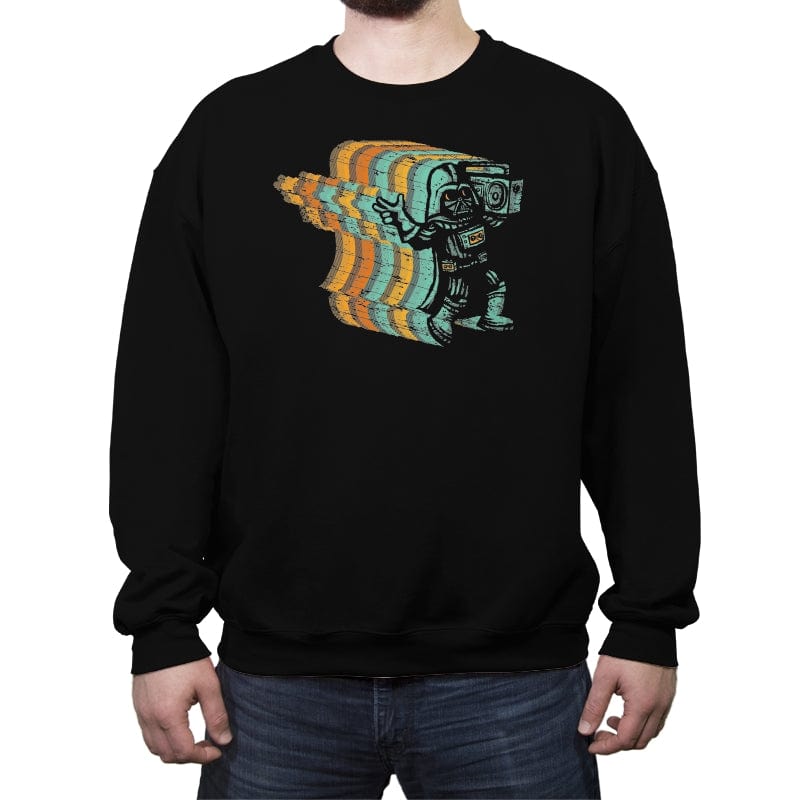 The Dark Side of 80s Music - Crew Neck Sweatshirt Crew Neck Sweatshirt RIPT Apparel Small / Black