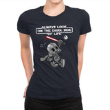 The Dark Side Of Life - Womens Premium T-Shirts RIPT Apparel Small / Midnight Navy