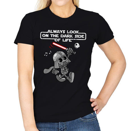 The Dark Side Of Life - Womens T-Shirts RIPT Apparel Small / Black