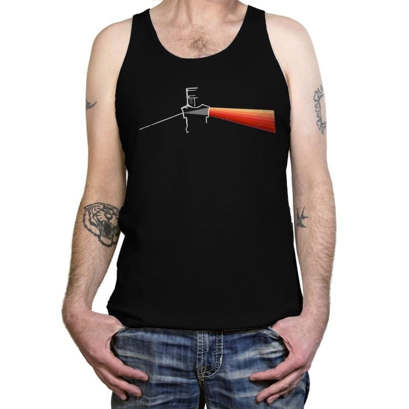 The Dark Side of the Black Knight - Tanktop Tanktop RIPT Apparel X-Small / Black