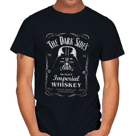 The Dark Side's Whiskey - Mens T-Shirts RIPT Apparel Small / Black