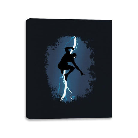 The Dark Spider - Canvas Wraps Canvas Wraps RIPT Apparel 11x14 / Black