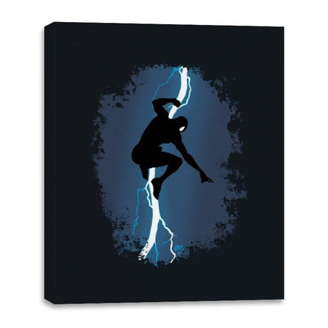 The Dark Spider - Canvas Wraps Canvas Wraps RIPT Apparel 16x20 / Black