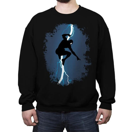 The Dark Spider - Crew Neck Sweatshirt Crew Neck Sweatshirt RIPT Apparel Small / Black