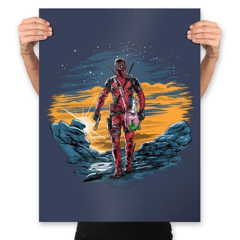 The Deadpoolorian - Prints Posters RIPT Apparel 18x24 / Navy