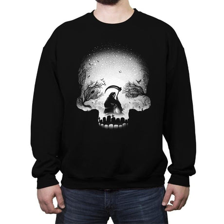 The Death - Crew Neck Sweatshirt Crew Neck Sweatshirt RIPT Apparel Small / Black