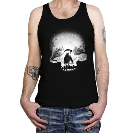 The Death - Tanktop Tanktop RIPT Apparel X-Small / Black