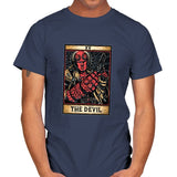 The Devil - Mens T-Shirts RIPT Apparel Small / Navy