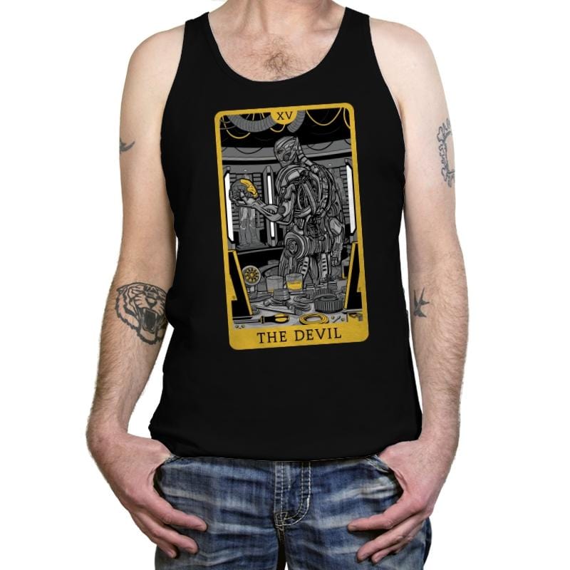 The Devil - Tanktop Tanktop RIPT Apparel X-Small / Black