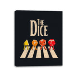 The Dice - Canvas Wraps Canvas Wraps RIPT Apparel 11x14 / Black