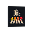 The Dice - Canvas Wraps Canvas Wraps RIPT Apparel 8x10 / Black