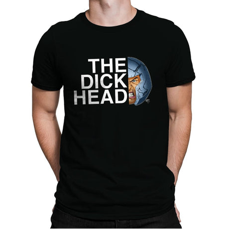 The Dick Head - Mens Premium T-Shirts RIPT Apparel Small / Black