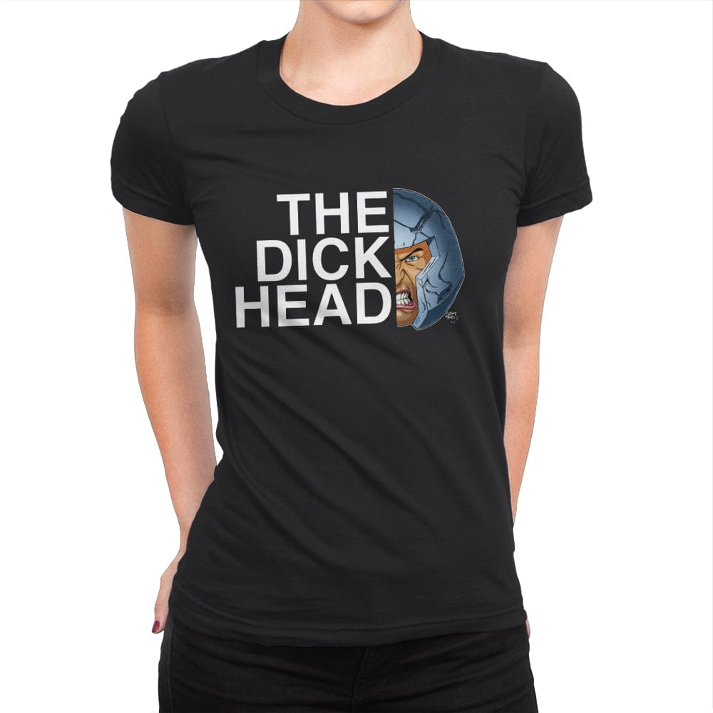 The Dick Head - Womens Premium T-Shirts RIPT Apparel Small / Black