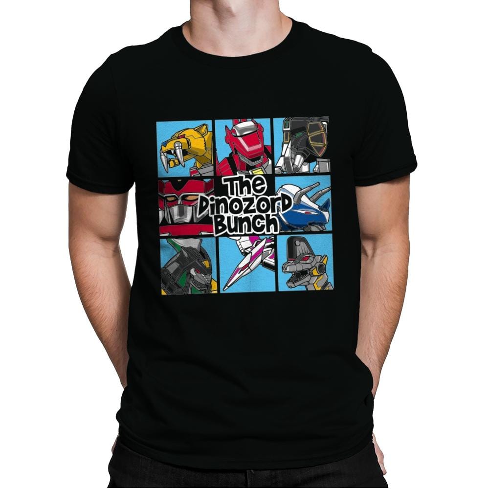 The Dinozord Bunch - Mens Premium T-Shirts RIPT Apparel Small / Black