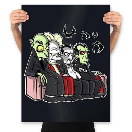 The Draculas - Prints Posters RIPT Apparel 18x24 / Black