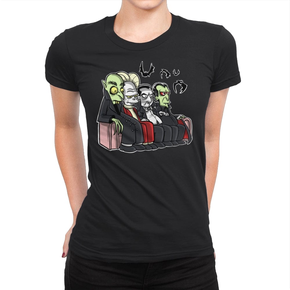 The Draculas - Womens Premium T-Shirts RIPT Apparel Small / Black