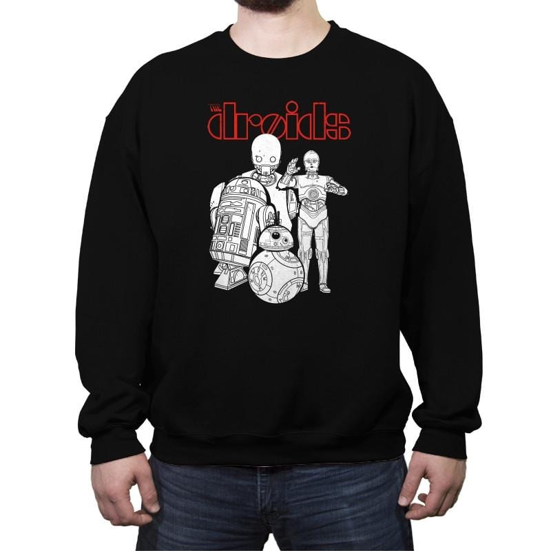 The Droids - Crew Neck Sweatshirt Crew Neck Sweatshirt RIPT Apparel Small / Black