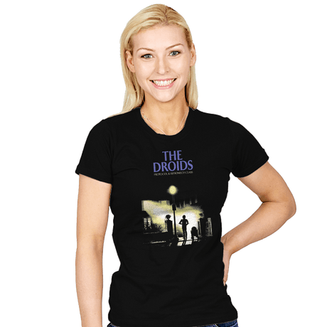 The Droids - Womens T-Shirts RIPT Apparel