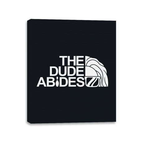 The Dude Face - Canvas Wraps Canvas Wraps RIPT Apparel 11x14 / Black