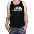 The Dude Face - Tanktop Tanktop RIPT Apparel X-Small / Black