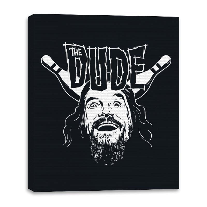 The Dudezig - Canvas Wraps Canvas Wraps RIPT Apparel 16x20 / Black