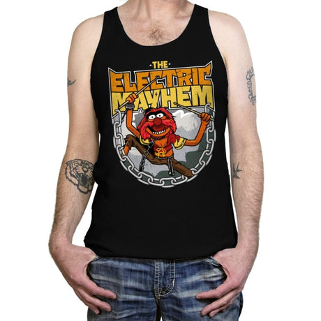 The Electric Mayhem - Tanktop Tanktop RIPT Apparel X-Small / Black