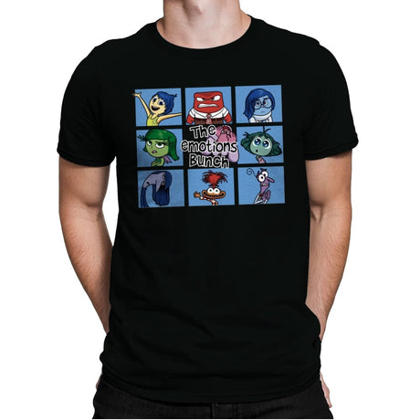 The Emotions Bunch - Mens Premium T-Shirts RIPT Apparel Small / Black