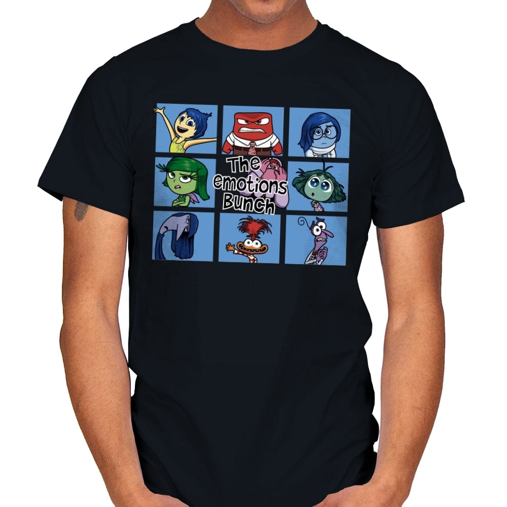 The Emotions Bunch - Mens T-Shirts RIPT Apparel Small / Black