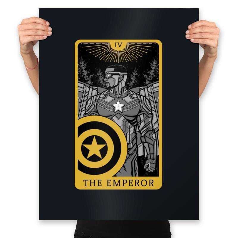 The Emperor - Prints Posters RIPT Apparel 18x24 / Black