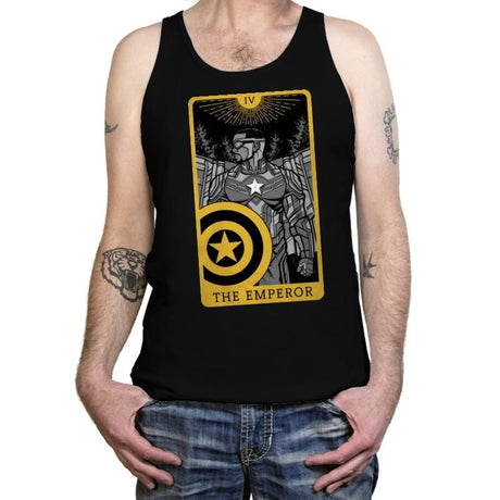 The Emperor - Tanktop Tanktop RIPT Apparel X-Small / Black