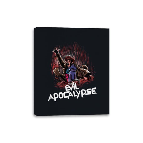 The Evil Apocalypse - Canvas Wraps Canvas Wraps RIPT Apparel 8x10 / Black