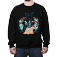 The Fairest in the Night Sky - Crew Neck Sweatshirt Crew Neck Sweatshirt RIPT Apparel Small / Black