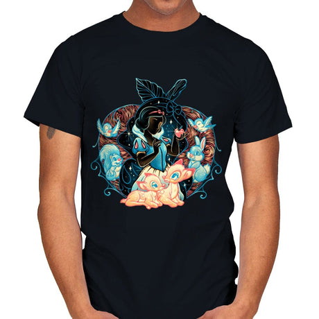 The Fairest in the Night Sky - Mens T-Shirts RIPT Apparel Small / Black