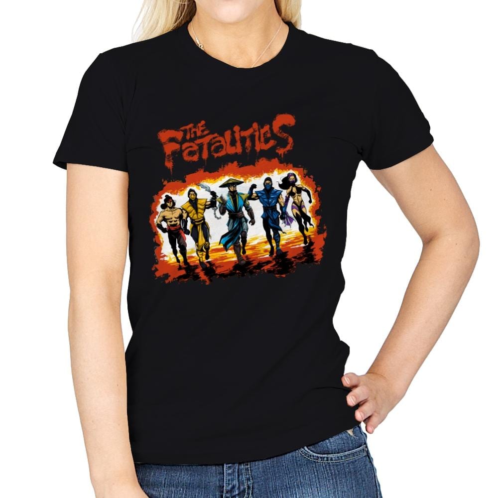 The Fatalities - Womens T-Shirts RIPT Apparel Small / Black