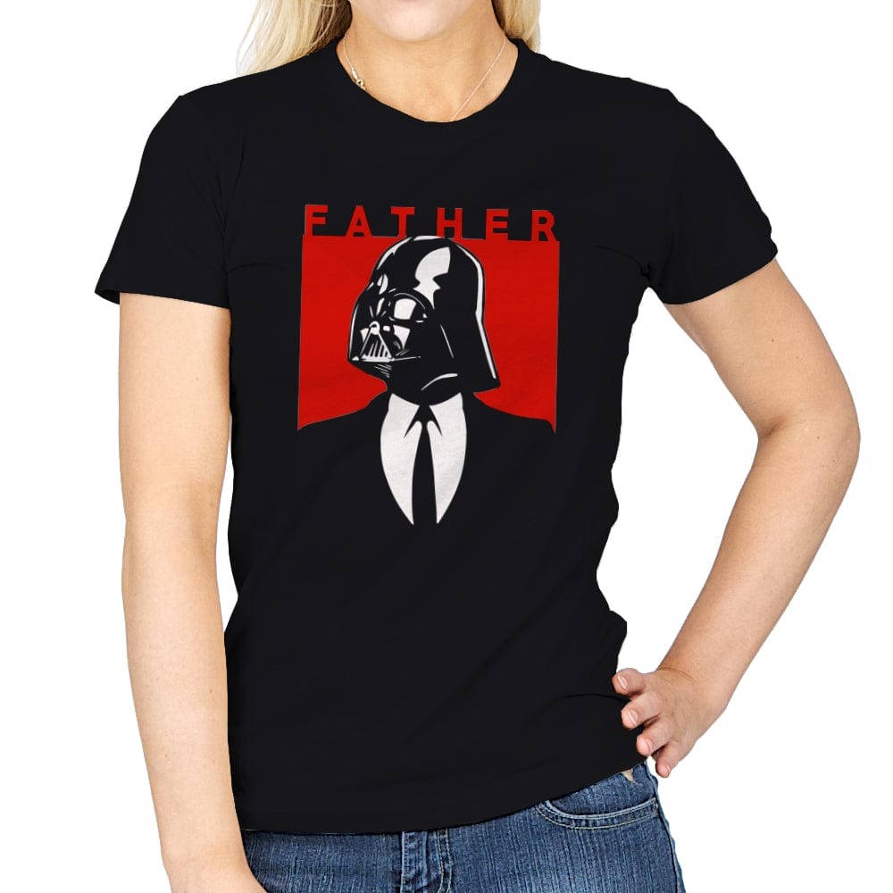 The Father - Womens T-Shirts RIPT Apparel Small / Black