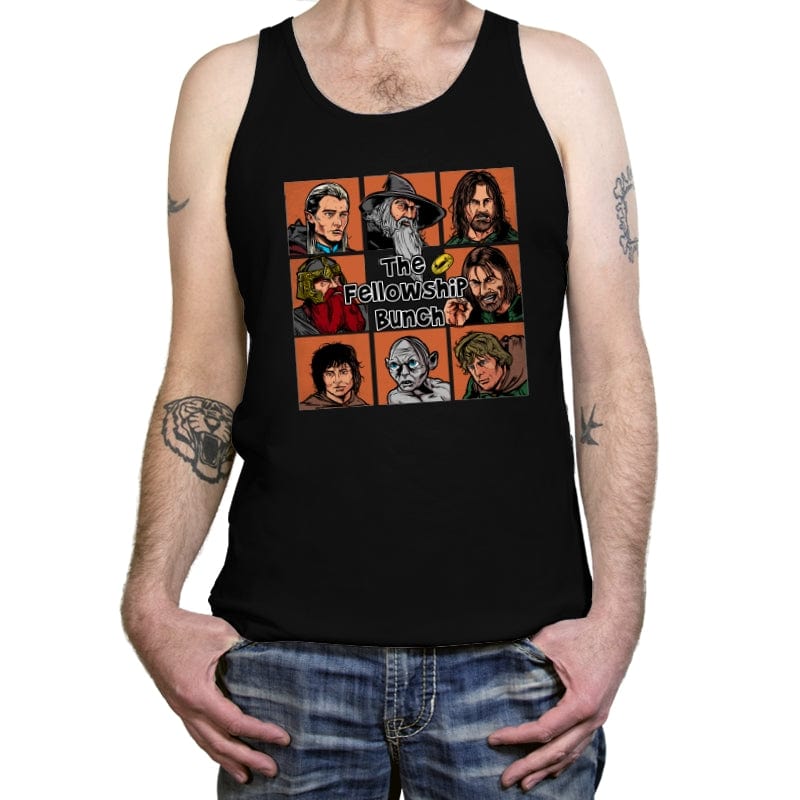 The Fellowship Bunch - Tanktop Tanktop RIPT Apparel X-Small / Black