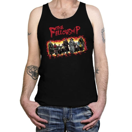 The Fellowship - Tanktop Tanktop RIPT Apparel X-Small / Black