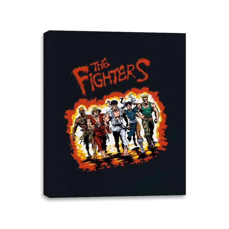 The Fighters - Canvas Wraps Canvas Wraps RIPT Apparel 11x14 / Black