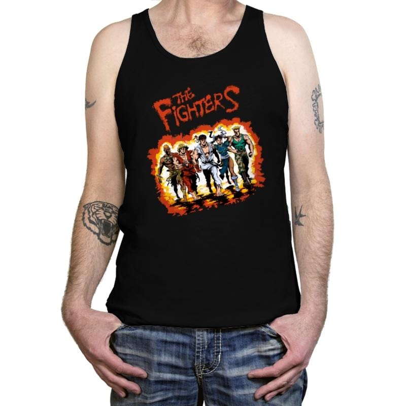 The Fighters - Tanktop Tanktop RIPT Apparel X-Small / Black