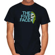 The Five Face Exclusive - Mens T-Shirts RIPT Apparel Small / Black