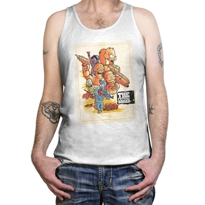 The Future Squad - Tanktop Tanktop RIPT Apparel X-Small / White