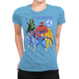 The Futuristic 4 - Womens Premium T-Shirts RIPT Apparel Small / Turquoise