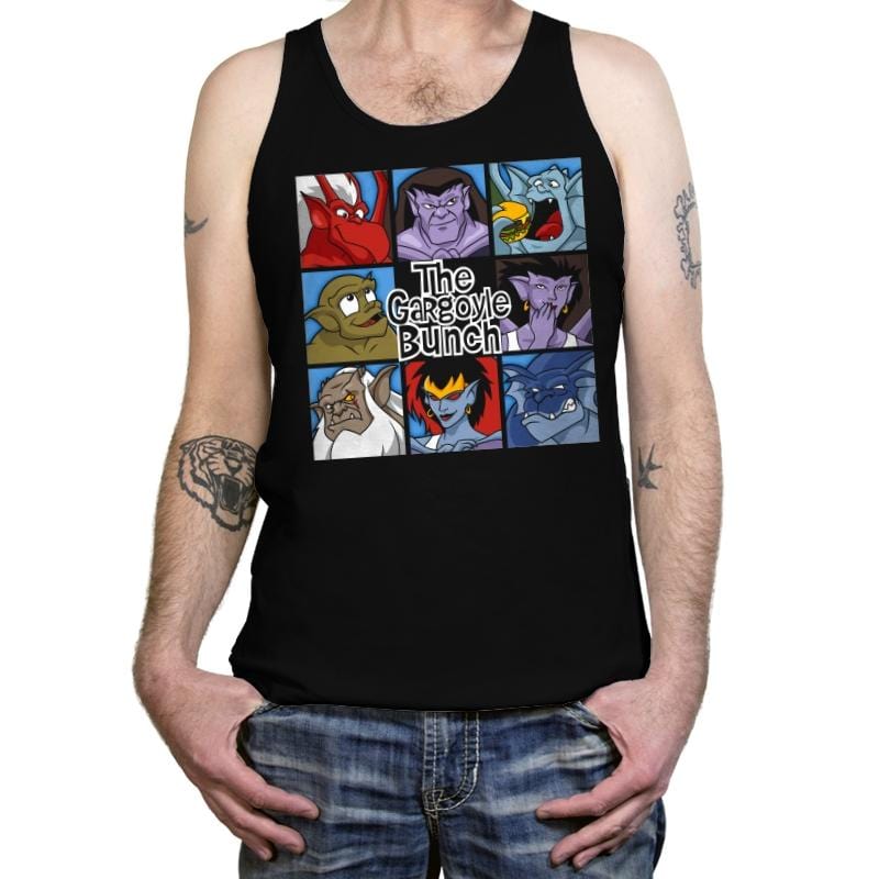 The Gargoyle Bunch - Tanktop Tanktop RIPT Apparel X-Small / Black