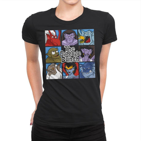 The Gargoyle Bunch - Womens Premium T-Shirts RIPT Apparel Small / Black