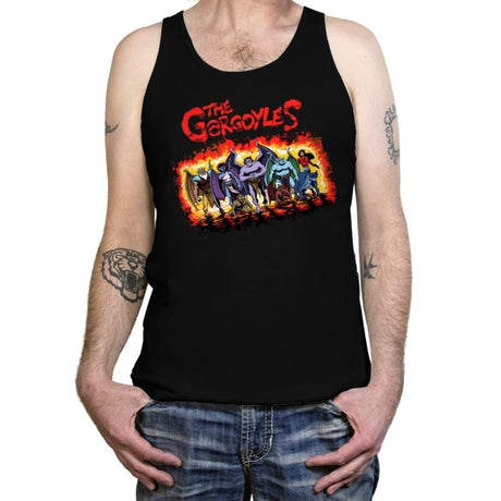 The Gargoyles - Tanktop Tanktop RIPT Apparel X-Small / Black