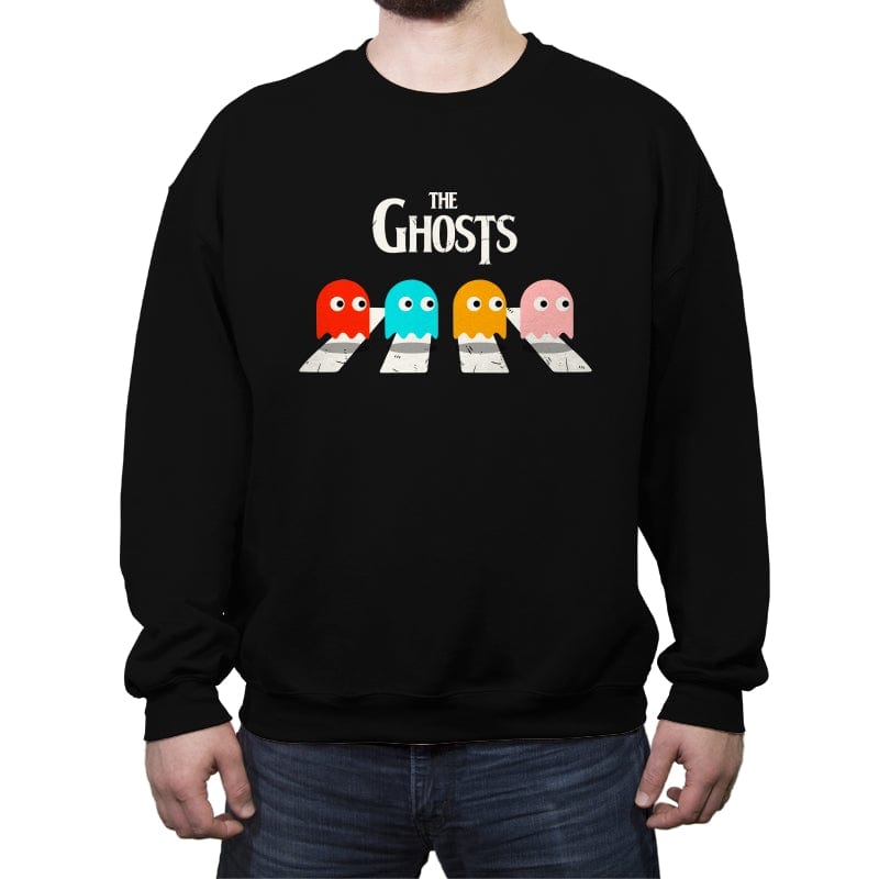 The Ghosts - Crew Neck Sweatshirt Crew Neck Sweatshirt RIPT Apparel Small / Black