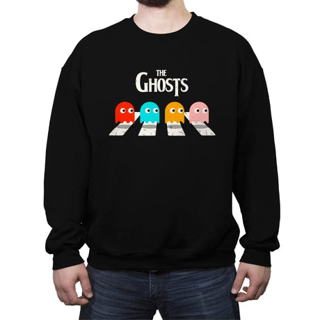 The Ghosts - Crew Neck Sweatshirt Crew Neck Sweatshirt RIPT Apparel Small / Black