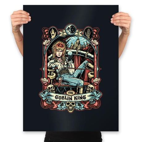 The Goblin King - Prints Posters RIPT Apparel 18x24 / Black