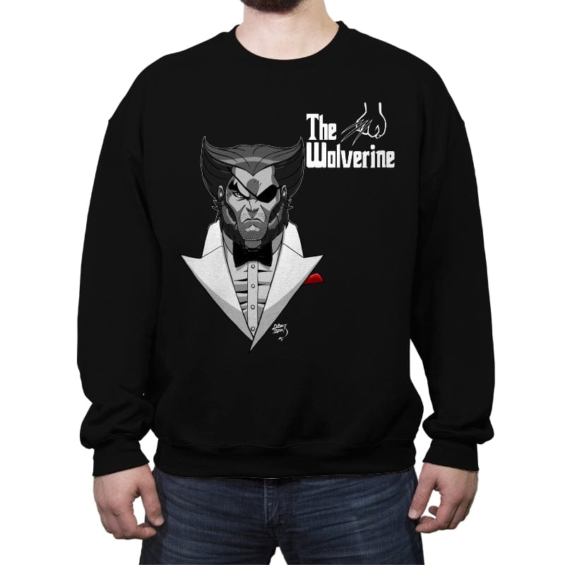 The Godverine - Crew Neck Sweatshirt Crew Neck Sweatshirt RIPT Apparel Small / Black